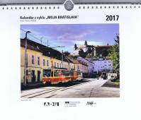 K - Kalendár 2017-z cyklu - Moja Bratislava- - stolový