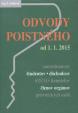 Odvody poistného od 1.1.2015
