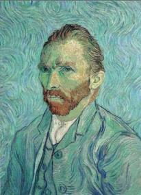 Van Gogh: Autoportrét - Puzzle/1000 dílků