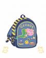 Školní taška  Prasátko Peppa - modrá