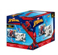 Vybarvující puzzle Spiderman, 50 x 35 cm (48 Pcs.)
