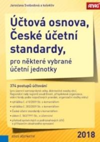 Účtová osnova, České účetní standardy pro některé vybrané účetní jednotky 2018 – příklady postupů účtování