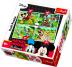 Mickey Mouse a přátelé v parku: Puzzle 4v1 (35,48,54,70 dílků)