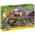 Stavebnice COBI 2493 II World War Tank SOMUA S35, Char 1935 S/450 kostek+2 figurky
