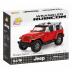 Stavebnice COBI 24114 Jeep Wrangler Rubicon 135, červený/94 kostek