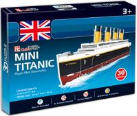 Puzzle 3D Výletní parník,,Titanic- - 30 dílků