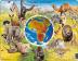 Puzzle MAXI - Zvířata Afriky/90 dílků