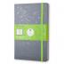 Moleskine: Evernote zápisník linkovaný šedý L