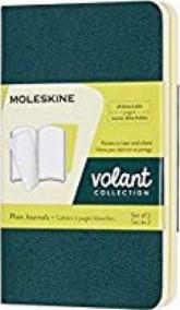 Moleskine: Volant zápisníky čistý zelený žlutý XS