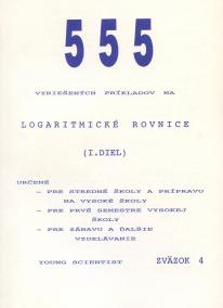 Logaritmické rovnice, I. diel