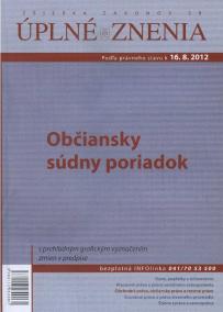 UZZ 49/2011 Občiansky súdny poriadok