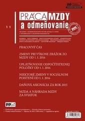 Práca, mzdy a odmeňovanie 11-2015