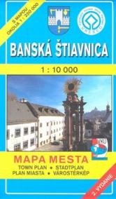 Mapa mesta Banská Štiavnica