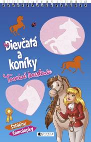 Tvorivé kreslenie – Dievčatá a koníky