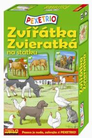 Pexetrio - Zvířátka na statku (SK+CZ)