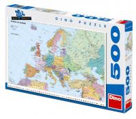 Mapa Evropy - puzzle