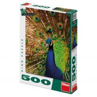 Páv - puzzle 500 dílků