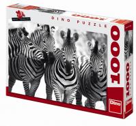 Zebry - puzzle 1000 dílků