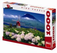 Mlýny pod vulkánem - puzzle 1000 dílků