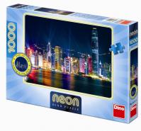 Hong Kong - puzzle neon 1000 dílků