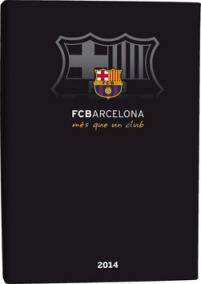 Diář B6 LYRA týdenní FCBarcelona 2014