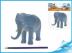 Nejmenší slon na světě - postavička táta slon 14cm v sáčku