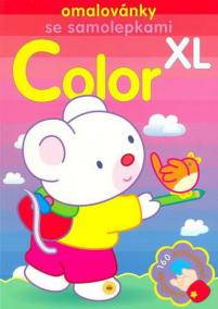 Color XL - omalovánky se samolepkami