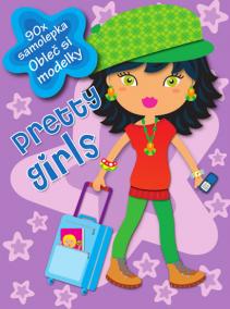 Pretty girls (lila) - 90 samolepek