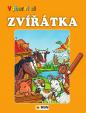 Vybarvi si - Zvířátka (oranžové)