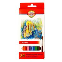 KOH-I-NOOR Pastelky akvarelové, sada 24 ks