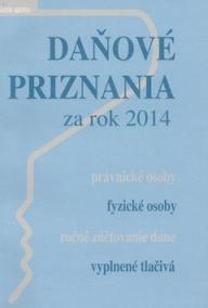 Daňové priznania za rok 2014
