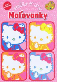 Hello Kitty - Maľovanky so samolepkami