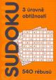 Sudoku 540 rébusů - 3 úrovně obtížnosti