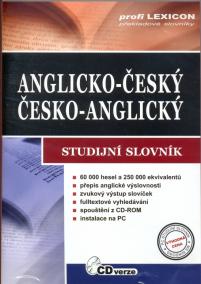 CD ROM Angl.-čes., čes.-angl.studijný slovník