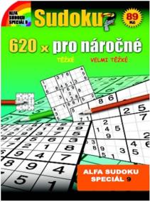 Sudoku 9 - 620x sudoku pro náročné
