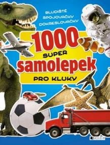 1000 super samolepek pro kluky