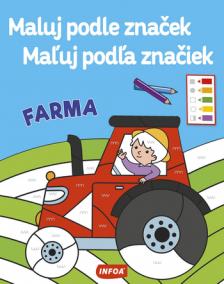 Maľuj podľa značiek - Farma