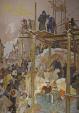 Pohled Alfons Mucha –  Milíč z Kroměříže, krátký (Slovanská epopej)