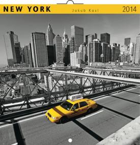Kalendář 2014 - New York Jakub Kasl - nástěnný poznámkový (ČES, SLO, MAĎ, POL, RUS, ANG)