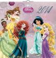 Kalendář 2014 - W. Disney Princezny - nástěnný poznámkový (ČES, SLO, MAĎ, ANG)