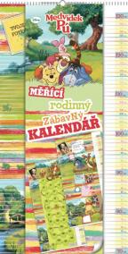 Kalendář - W. Disney Medvídek Pú - měřící kalendář - nedatovaný