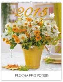 Květiny Praktik - nástěnný kalendář 2015