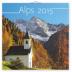 Alpy - nástěnný kalendář 2015