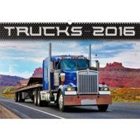 Kalendář nástěnný 2016 - Trucks - Jakub Kasl,  48 x 33 cm