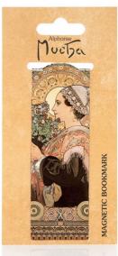 Magnetická záložka Alfons Mucha – Thistle