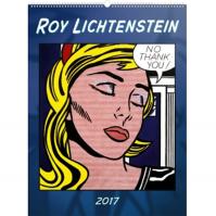 Kalendář nástěnný 2017 - Roy Lichtenstein/Tvorba ze 60. let