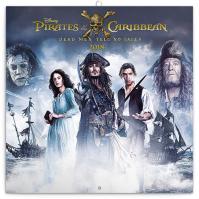 Kalendář poznámkový 2018 - Pirates of the Caribbean – Dead Men Tell No Tales, 30 x 30 cm