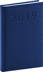 Diář 2019 - Vivella Classic - denní, modrý, 15 x 21 cm