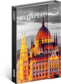 Týdenní magnetický diář Budapešť 2020, 11 × 16 cm