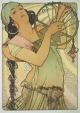 Pohled Alfons Mucha – Salome, krátký